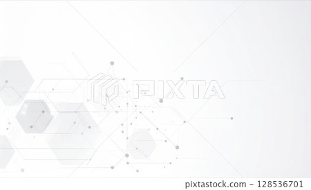 Abstract technology vector background featuring a digital line pattern, ideal for web design, business, or vintage-inspired art 128536701