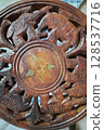 Etched, Wooden Stand Top 128537716