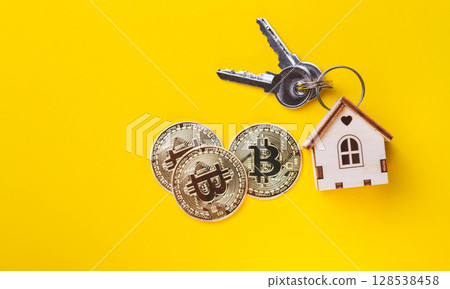 Buying real estate for cryptocurrency. Housing and bitcoins. Buying real estate for cryptocurrency. Housing and bitcoins. 128538458