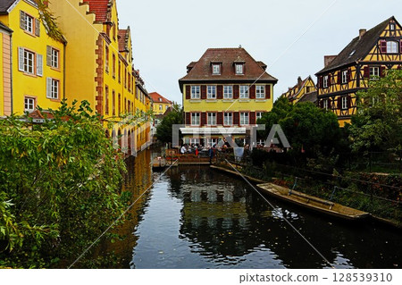 法國科爾馬老城區 128539310