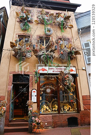 法國科爾馬老城區 法國科爾馬老城區 128539329