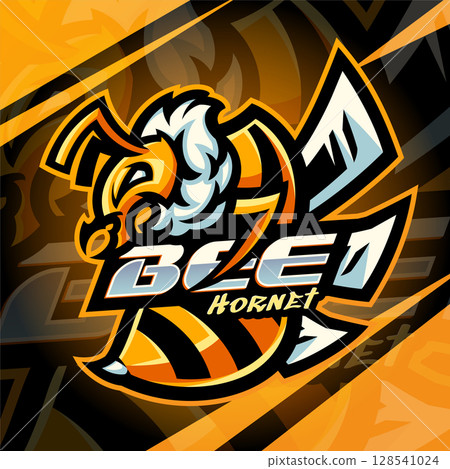 Bee hornet esport mascot logo design Bee hornet esport mascot logo design 128541024