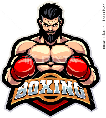 Boxing esport mascot 128541027