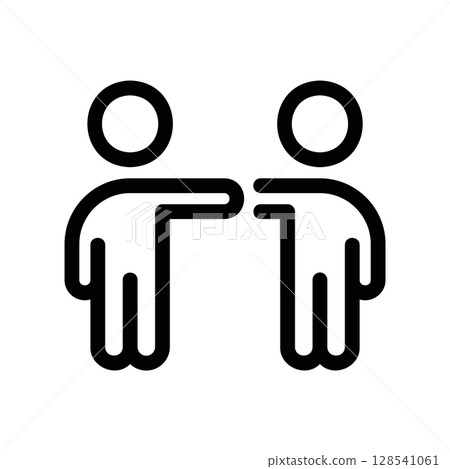 Hand cursor icon 128541061