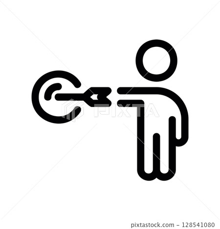 Hand cursor icon 128541080