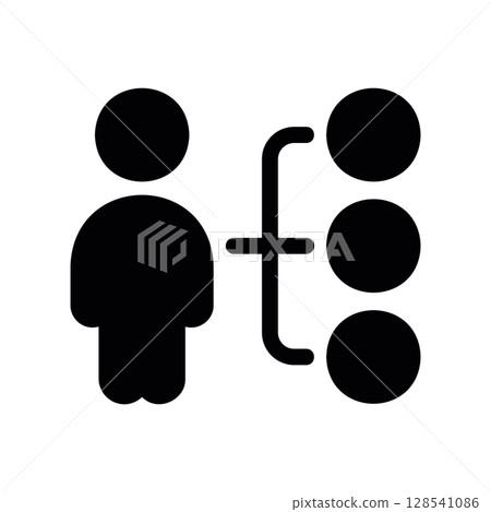 Hand cursor icon 128541086