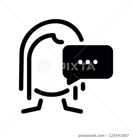 Hand cursor icon 128541087