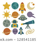 Universe illustration set 128541185