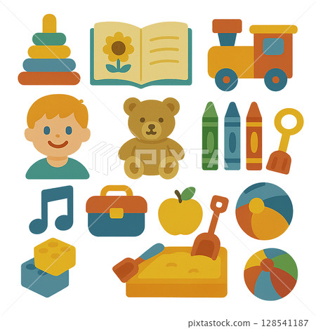 托兒所插圖集 托兒所插圖集 128541187