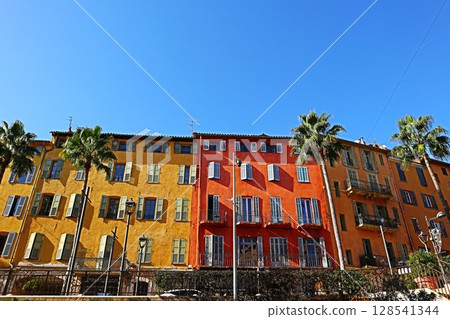 Old town of Grasse, France 128541344