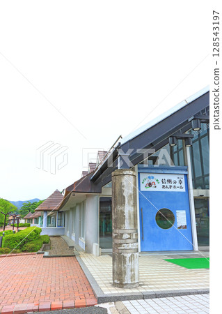Scenery of Anzu Hall in Chikuma City, Nagano Prefecture 128543197