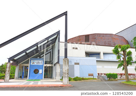 Scenery of Anzu Hall in Chikuma City, Nagano Prefecture Scenery of Anzu Hall in Chikuma City, Nagano Prefecture 128543200
