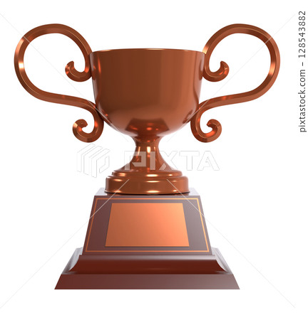 bronze trophy bronze trophy 128543882