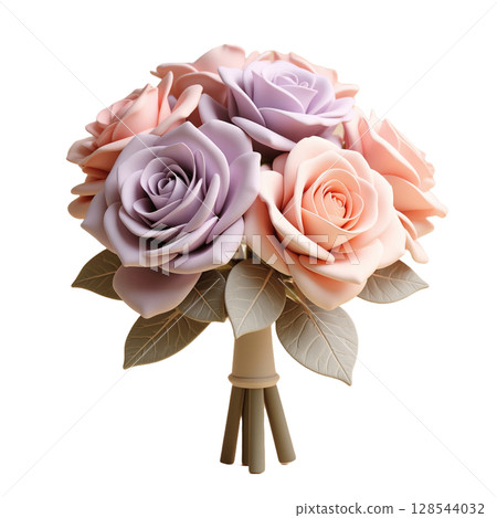 Nostalgic and elegant flower design 128544032
