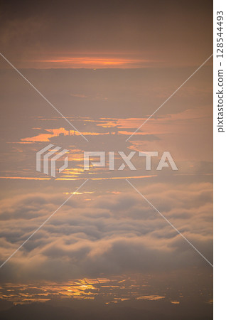 Sunset in Toyama Bay 128544493