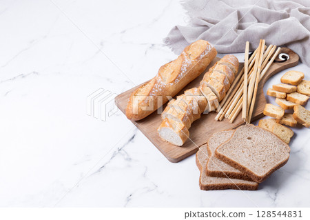 Assortment of Bread Products Assortment of Bread Products 128544831