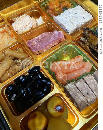 New Year dishes  New Year dishes  128545372