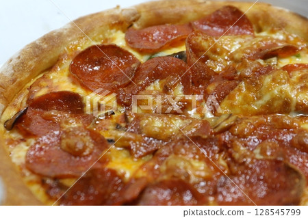 pizza from the supermarket pizza from the supermarket 128545799