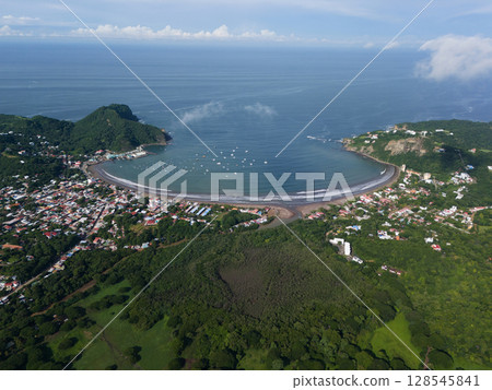 San Juan Del Sur town bay 128545841