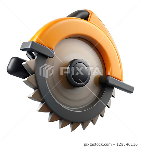Isolated Cutter Machine 3D Icon Placed on White Surface Depicting Industrial Equipment and Work Tool Concept Isolated Cutter Machine 3D Icon Placed on White Surface Depicting Industrial Equipment and Work Tool Concept 128546116