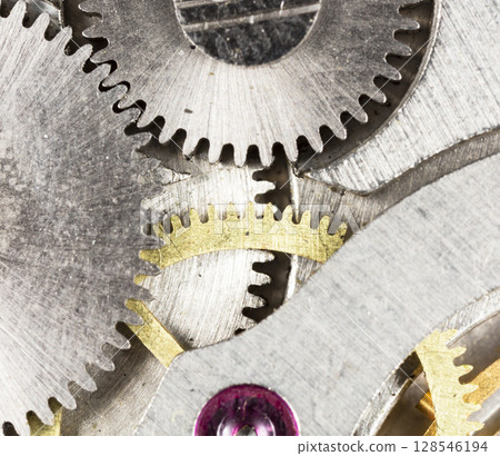 clockwork mechanical watch, high resolution and detail clockwork mechanical watch, high resolution and detail 128546194