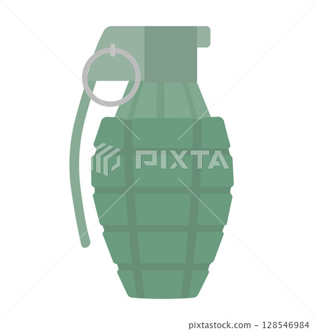 Illustration of a grenade 128546984