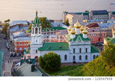 Evening View of Church of John the Baptist from Kremlin 128547939