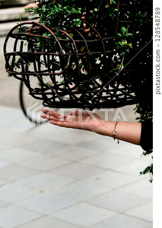 Reaching out to the wild_symbolic gesture of connection 128548789