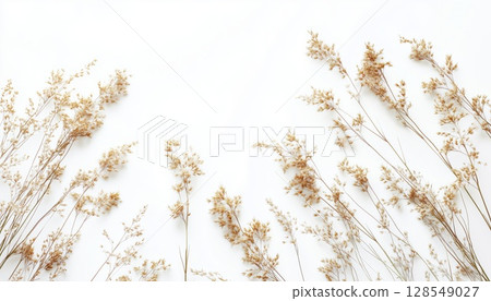 Beautiful Floral Composition Of Wild Flowers 128549027