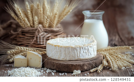 Symbols Of Judaic Holiday Shavuot 128549431