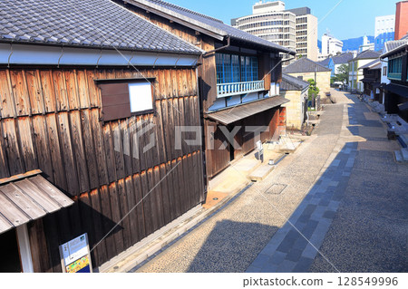[Nagasaki Prefecture] Nagasaki Dejima under the clear sky 128549996