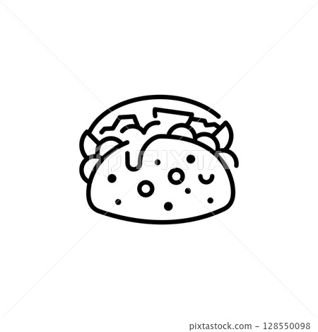 Kebab Icon Kebab Icon 128550098