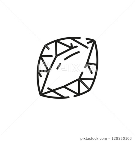 Marquise Cut Icon 128550103