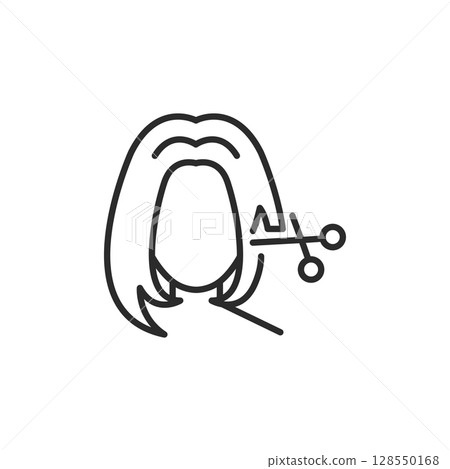 Haircut Woman Icon 128550168