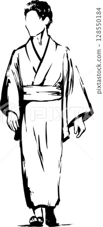 穿著浴衣的男人 128550184