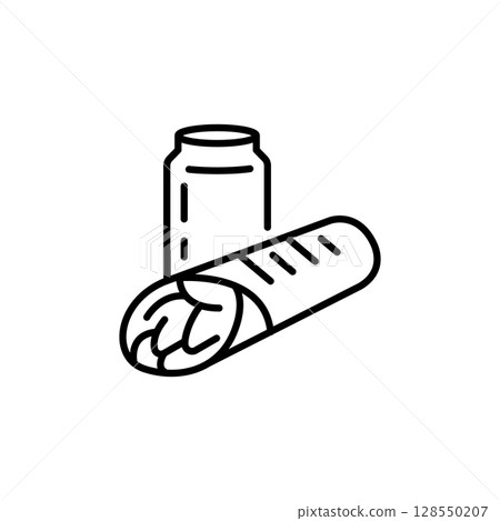 Kebab Combo Icon Kebab Combo Icon 128550207