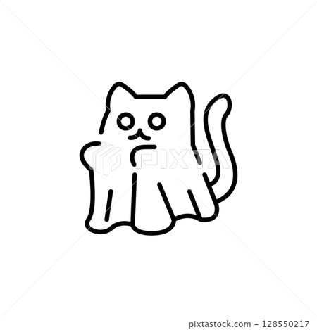 Cat Ghost Icon Cat Ghost Icon 128550217
