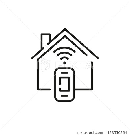 Smart Home Icon 128550264