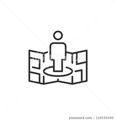 User Location Icon 128550349