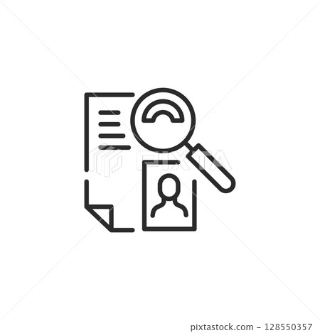 Candidate Search Icon 128550357
