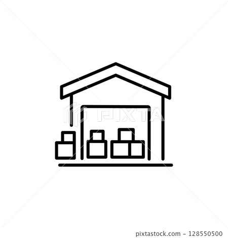 Warehouse Icon 128550500