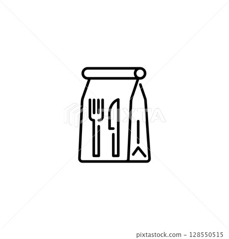 Food Bag Icon Food Bag Icon 128550515