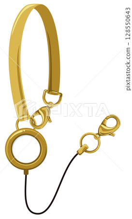 帶有/捲軸延伸的捲軸支架的向量圖 128550643