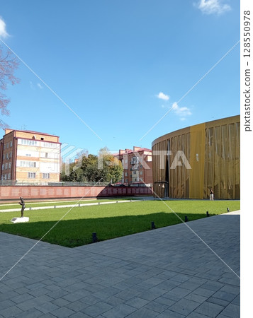 North Ossetia's Beslan School memorial complex - sacred site of remembrance 128550978