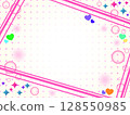Pop cute background 128550985