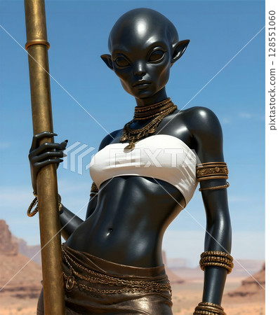 ancient wooden statue of a medieval knight 128551060