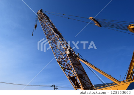 industrial crane for hoisting industrial crane for hoisting 128553663