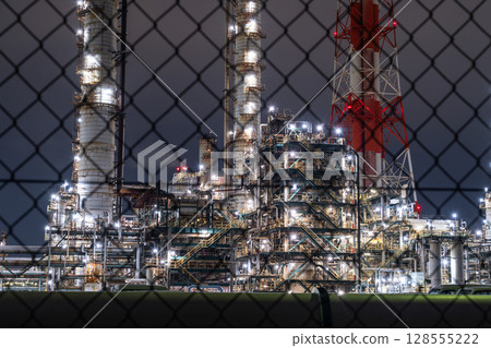 《Ibaraki Prefecture》 Kashima Seaside Industrial Zone / Factory Night View 《Ibaraki Prefecture》 Kashima Seaside Industrial Zone / Factory Night View 128555222