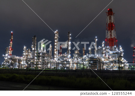 《Ibaraki Prefecture》 Kashima Seaside Industrial Zone / Factory Night View 《Ibaraki Prefecture》 Kashima Seaside Industrial Zone / Factory Night View 128555244