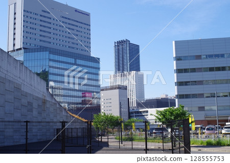 View of the cityscape from the Futaba district of Hiroshima 128555753